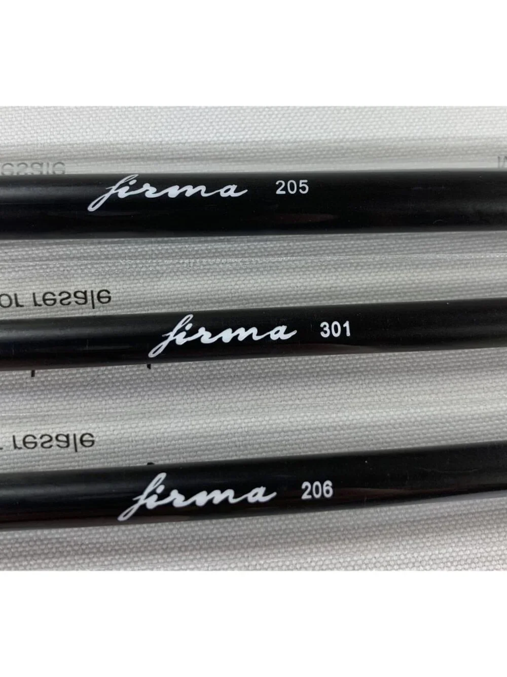 Firma Beauty Eye Makeup Brush 3 Pc Set Precision Blending Detail 205/301/206 NEW
